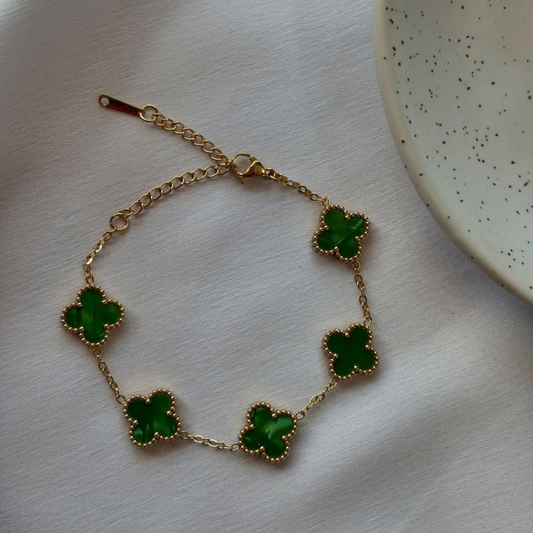 Green Clover Bracelet
