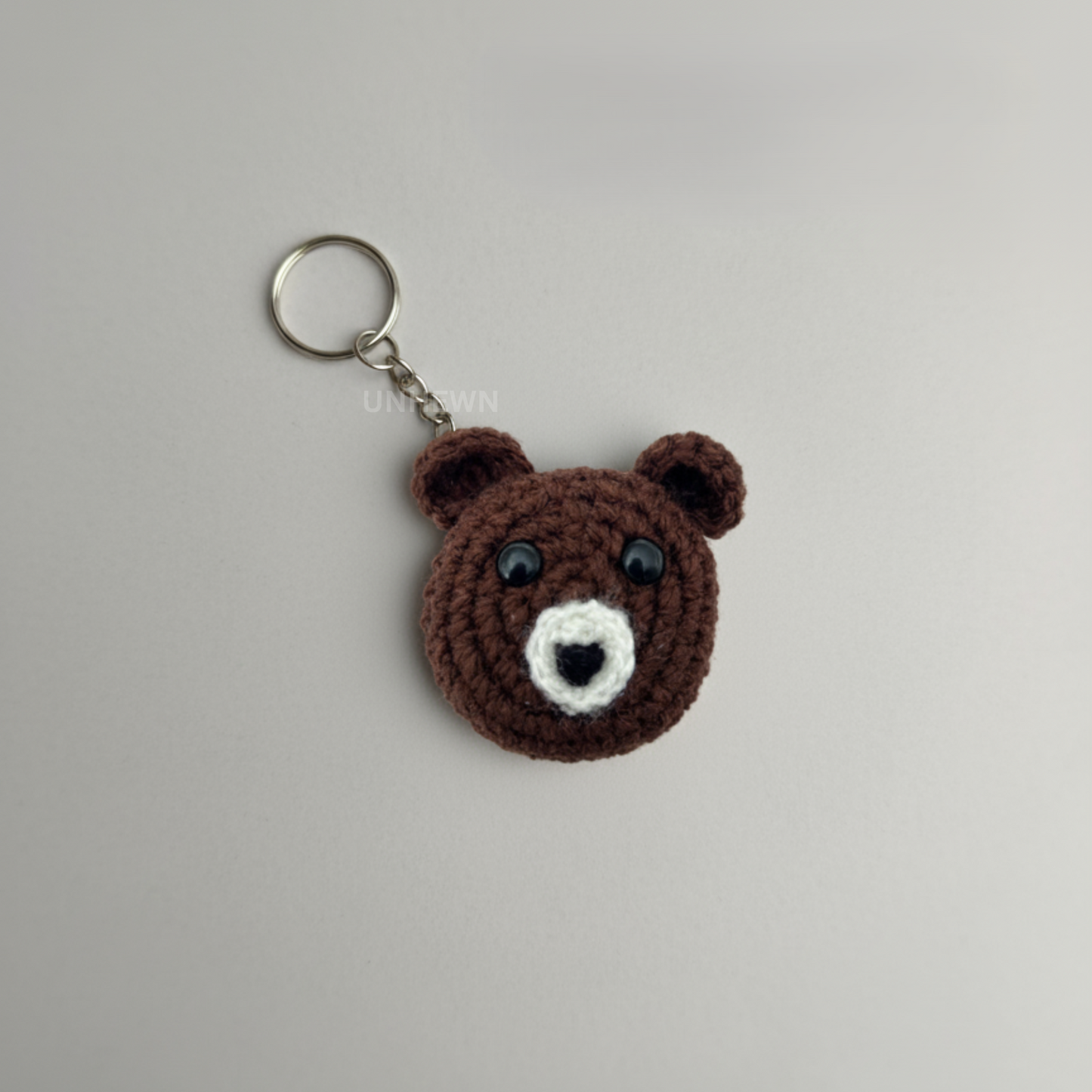 Handmade Crochet Cute Bear Design- Keychain, Bag Charm, Unique Gift Accessories