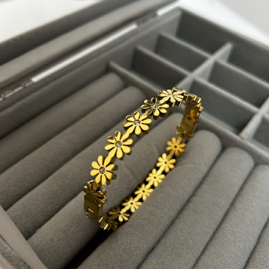 Dazzling Daisy Chain Bangle (Normal Size)