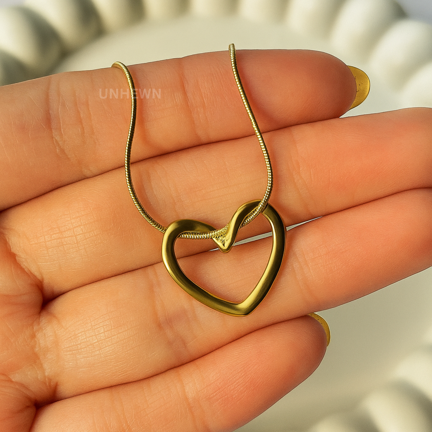 Twined Heart Necklace