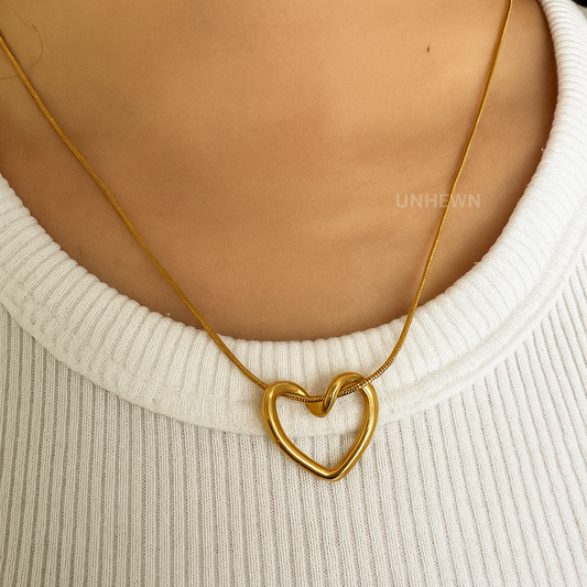 Twined Heart Necklace