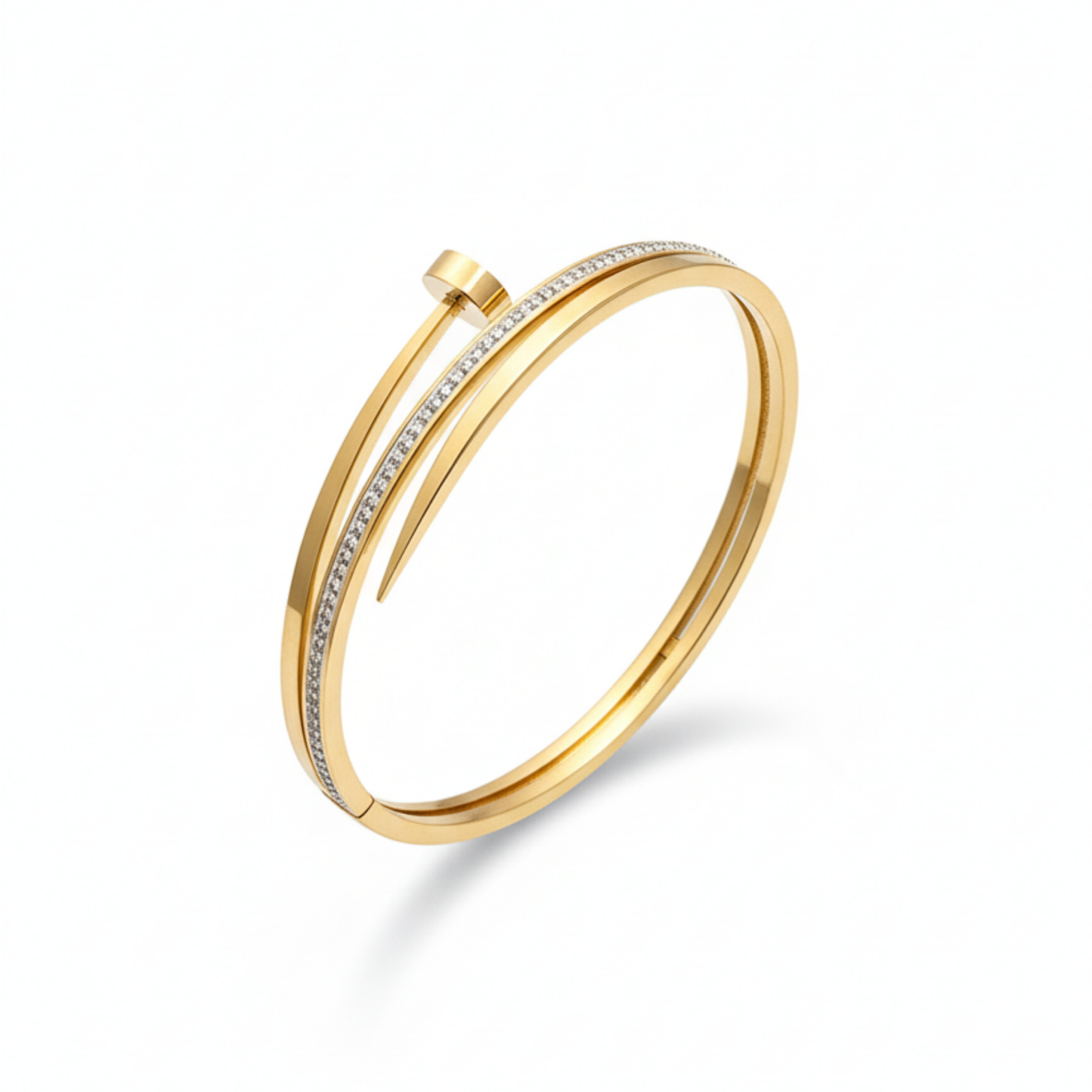 Sparkle Nail Bangle (Normal Size)