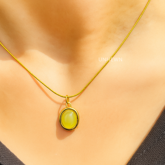 Golden Olive Pendant
