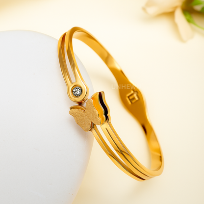 Golden Butterfly Harmony Bracelet
