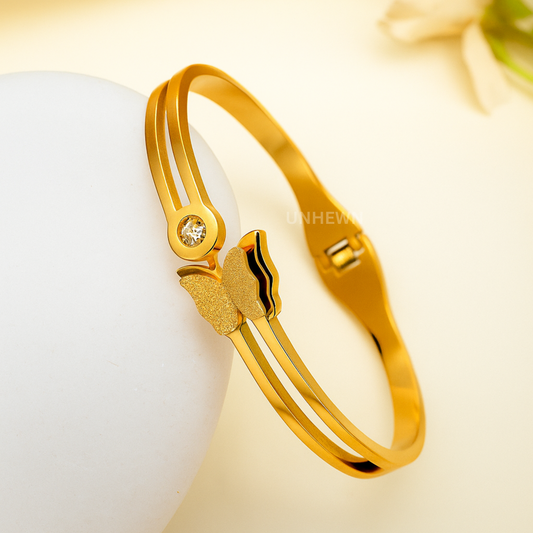 Golden Butterfly Harmony Bracelet