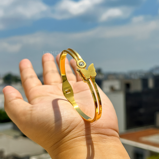 Golden Butterfly Harmony Bracelet