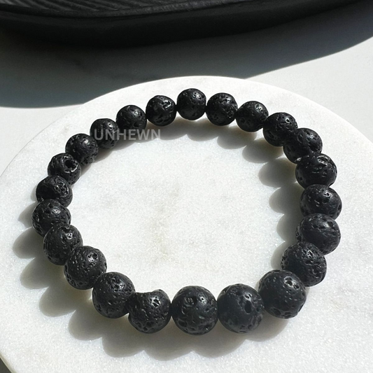 Lava Stone Bracelet – Strength, Stability & Aromatherapy