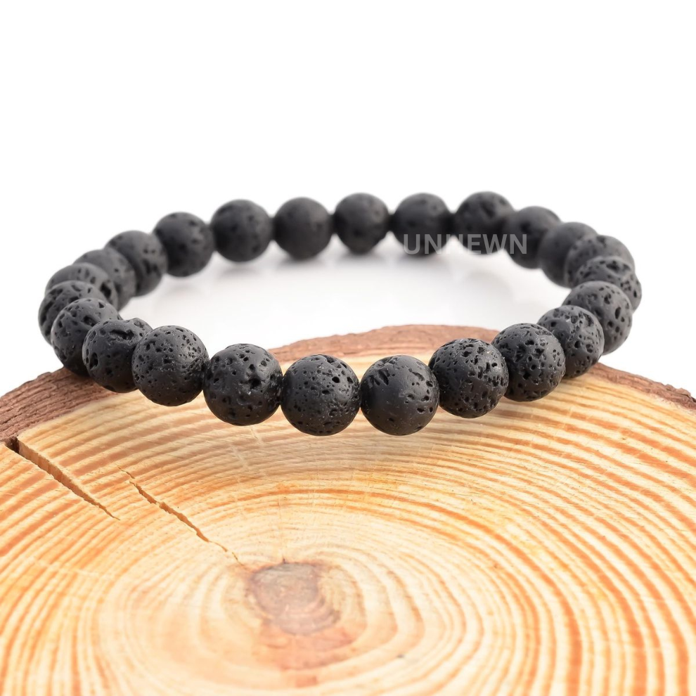Lava Stone Bracelet – Strength, Stability & Aromatherapy