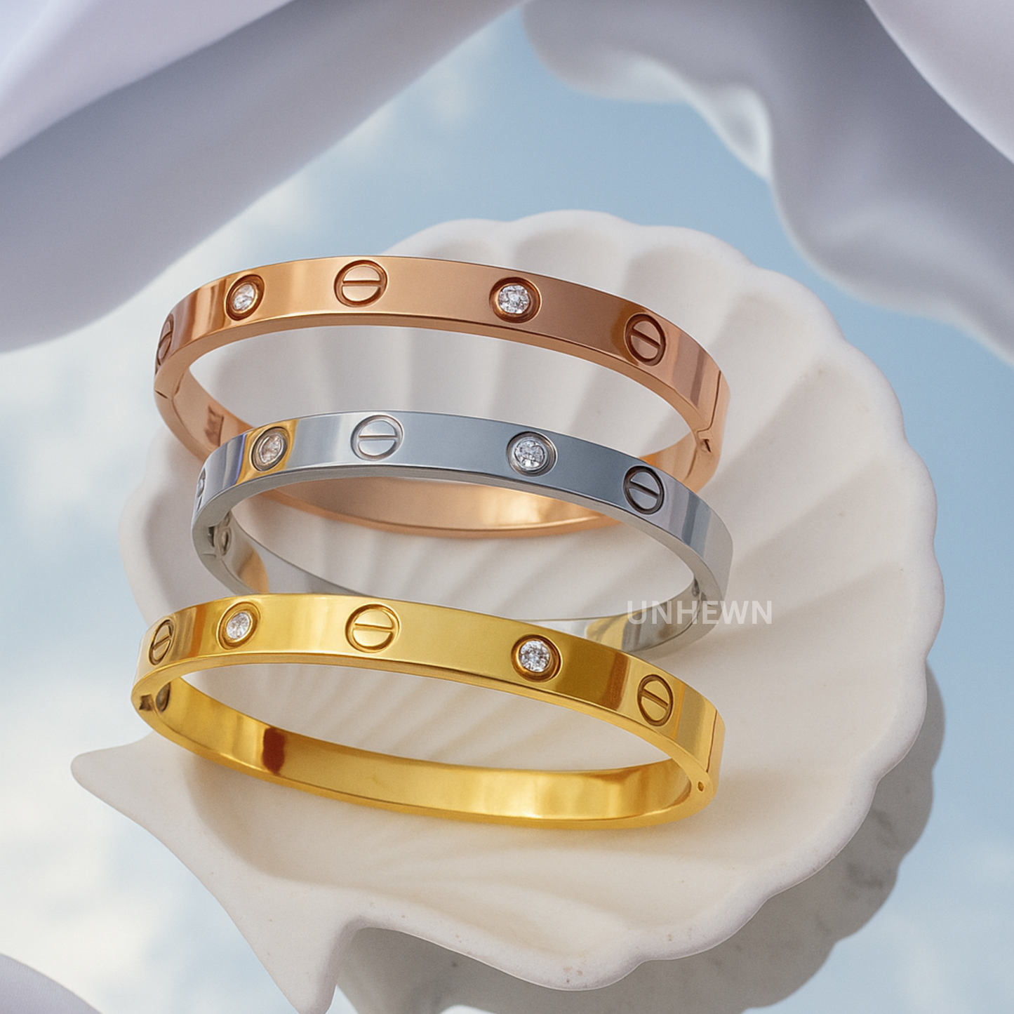 Signature Screw Cuff Bracelet