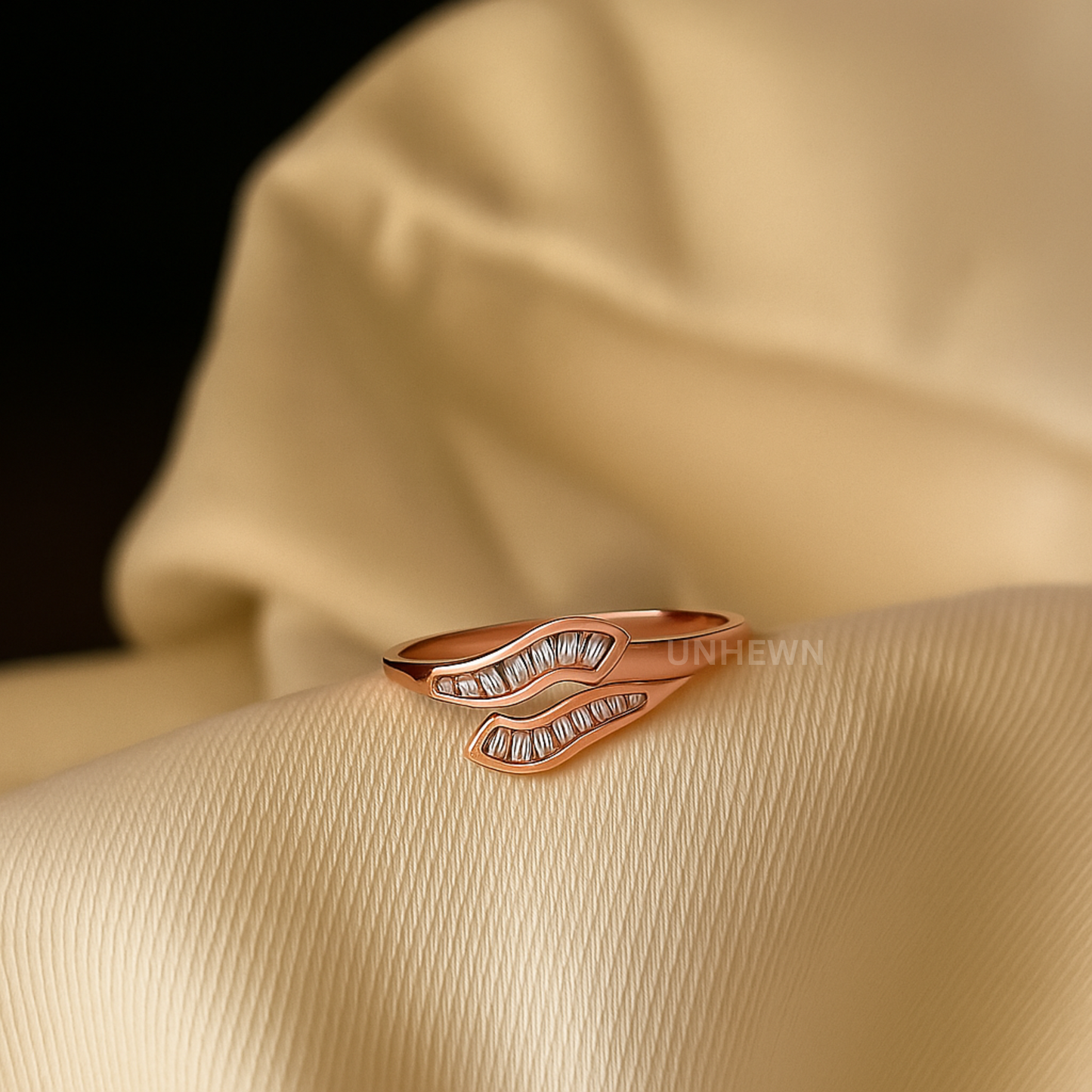 Elan Twin Curve Ring