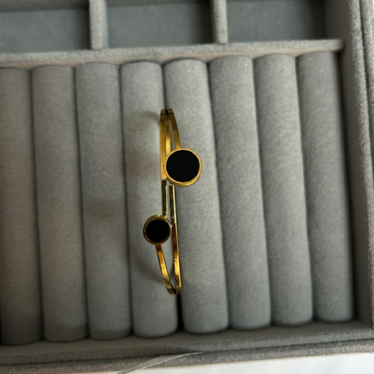 Midnight Eclipse Cuff Bangle