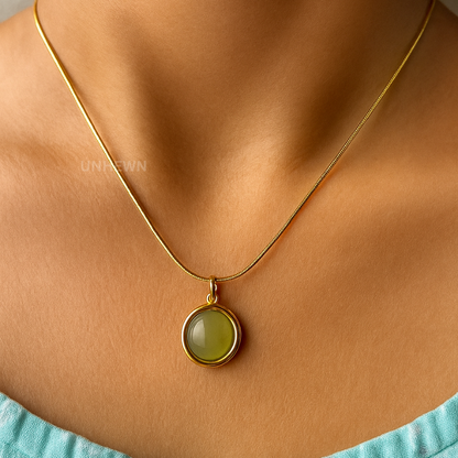 Golden Olive Pendant