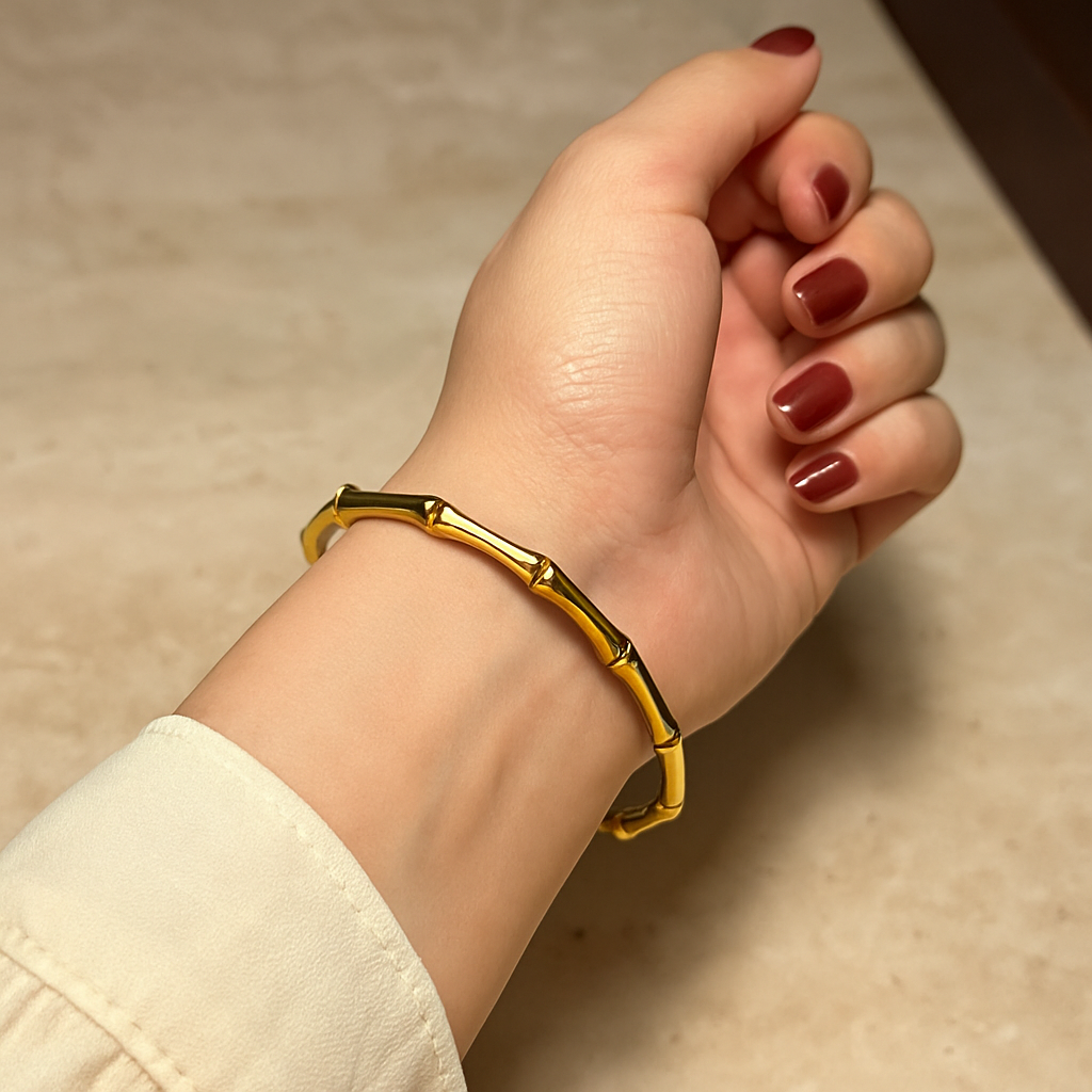 Bamboo Link Bracelet