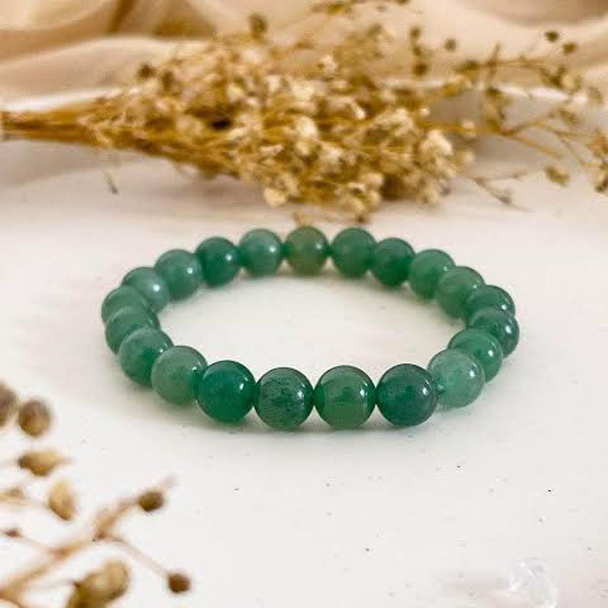 Green Onyx Bracelet – Emotional Strength & Grounding