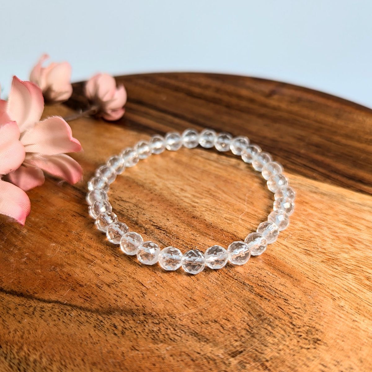 Clear Quartz Bracelet – Energy Amplification & Healing